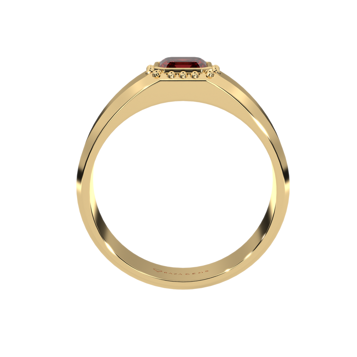 Hessonite Garnet  Ring  Behrouz 18K Yellow Gold