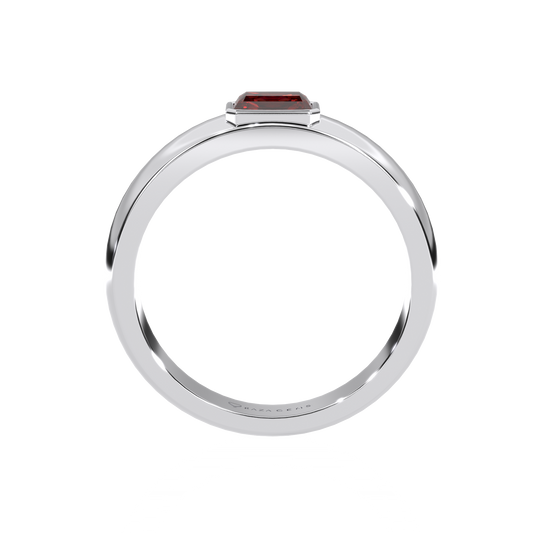 Hessonite Garnet  Ring  Esfandyar Silver