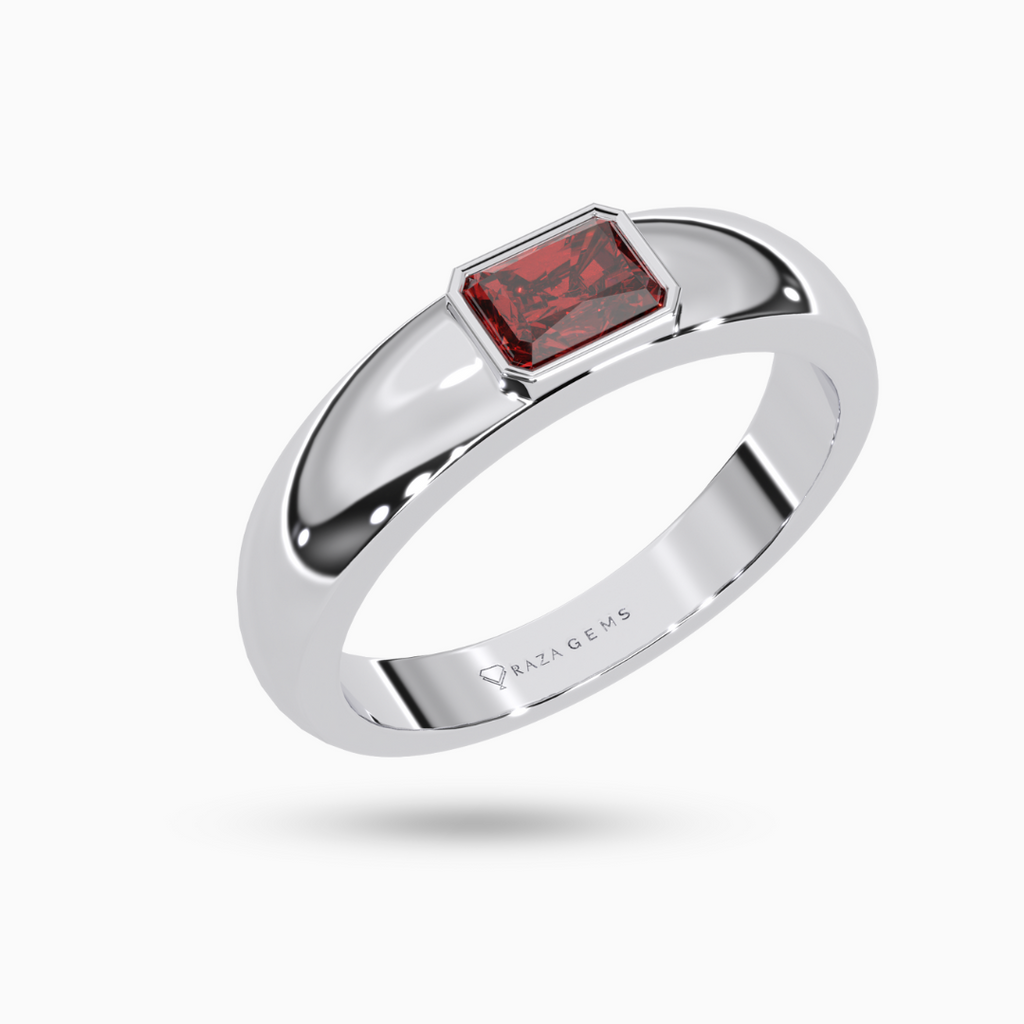 Hessonite Garnet  Ring  Esfandyar Silver