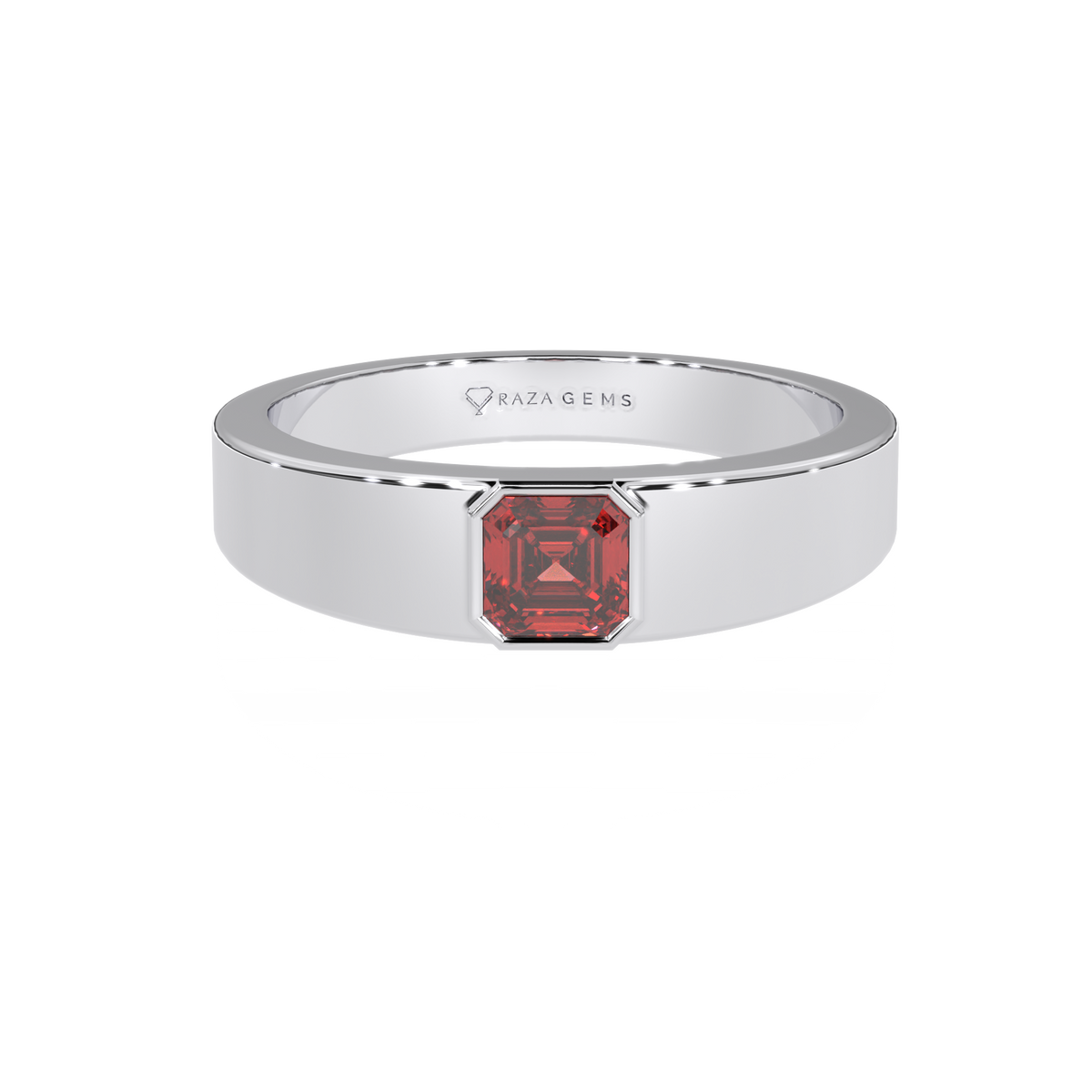 Hessonite Garnet Ring Farhang Silver