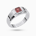Hessonite Garnet Ring Habib Silver 925