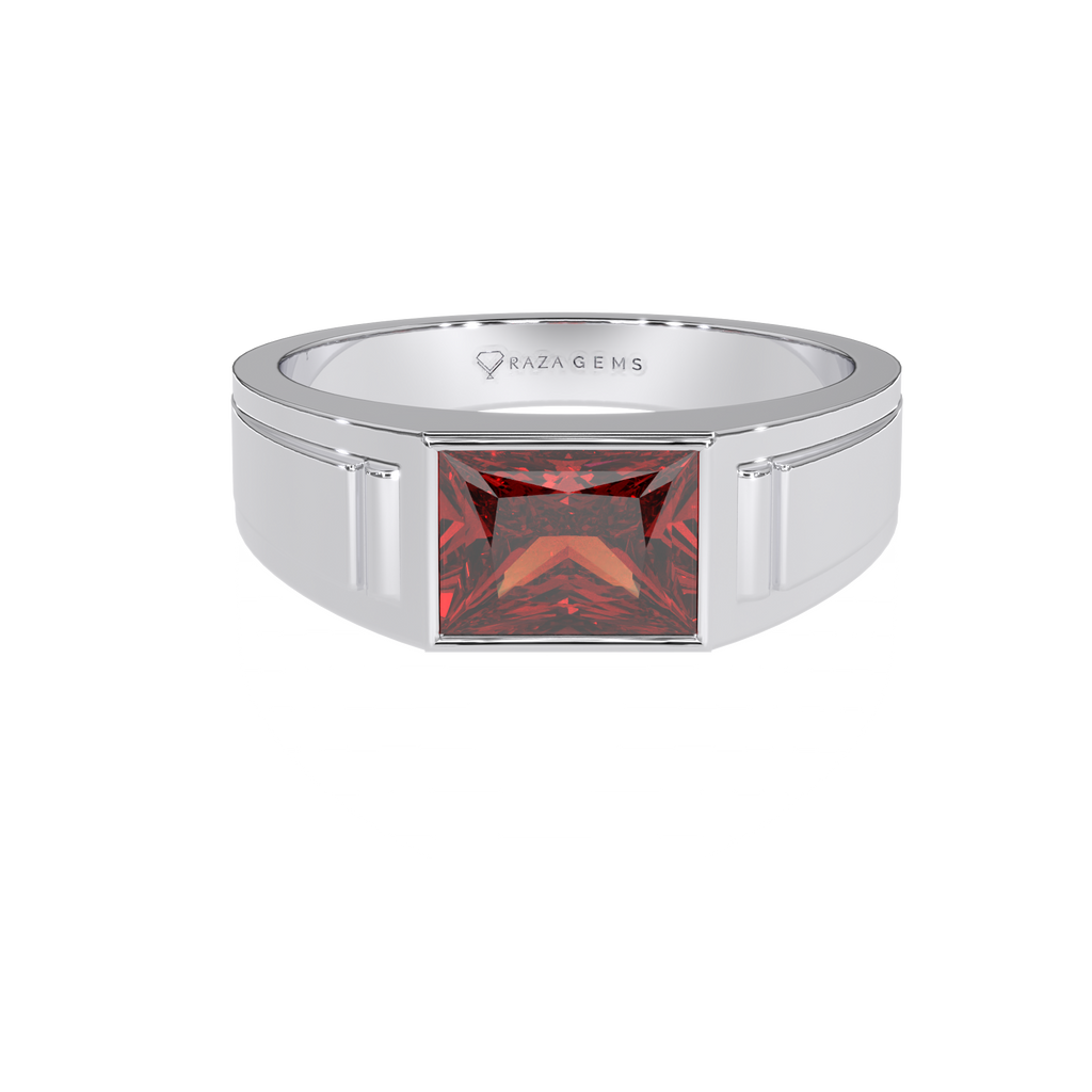 Hessonite HeerAd Ring Habib Silver