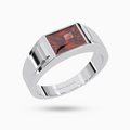 Hessonite HeerAd Ring Habib Silver