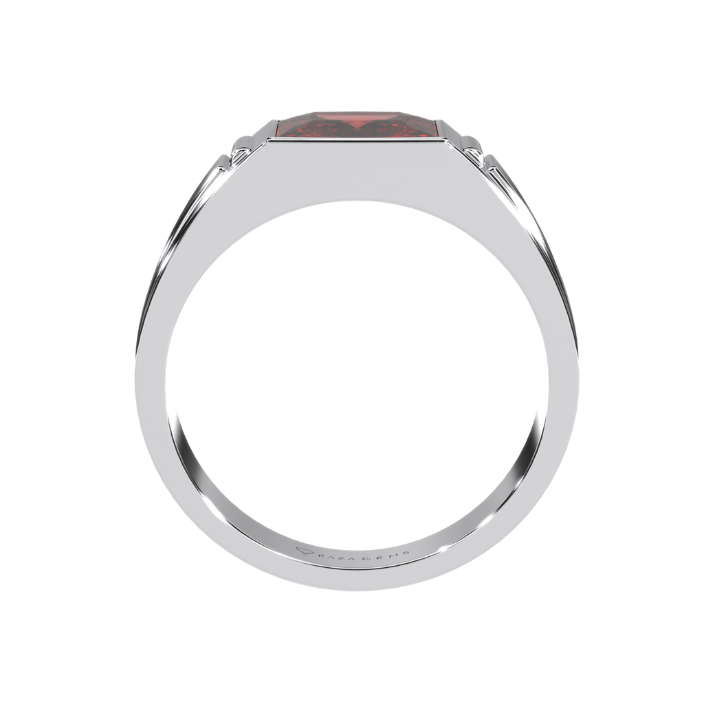 Hessonite HeerAd Ring Habib Silver