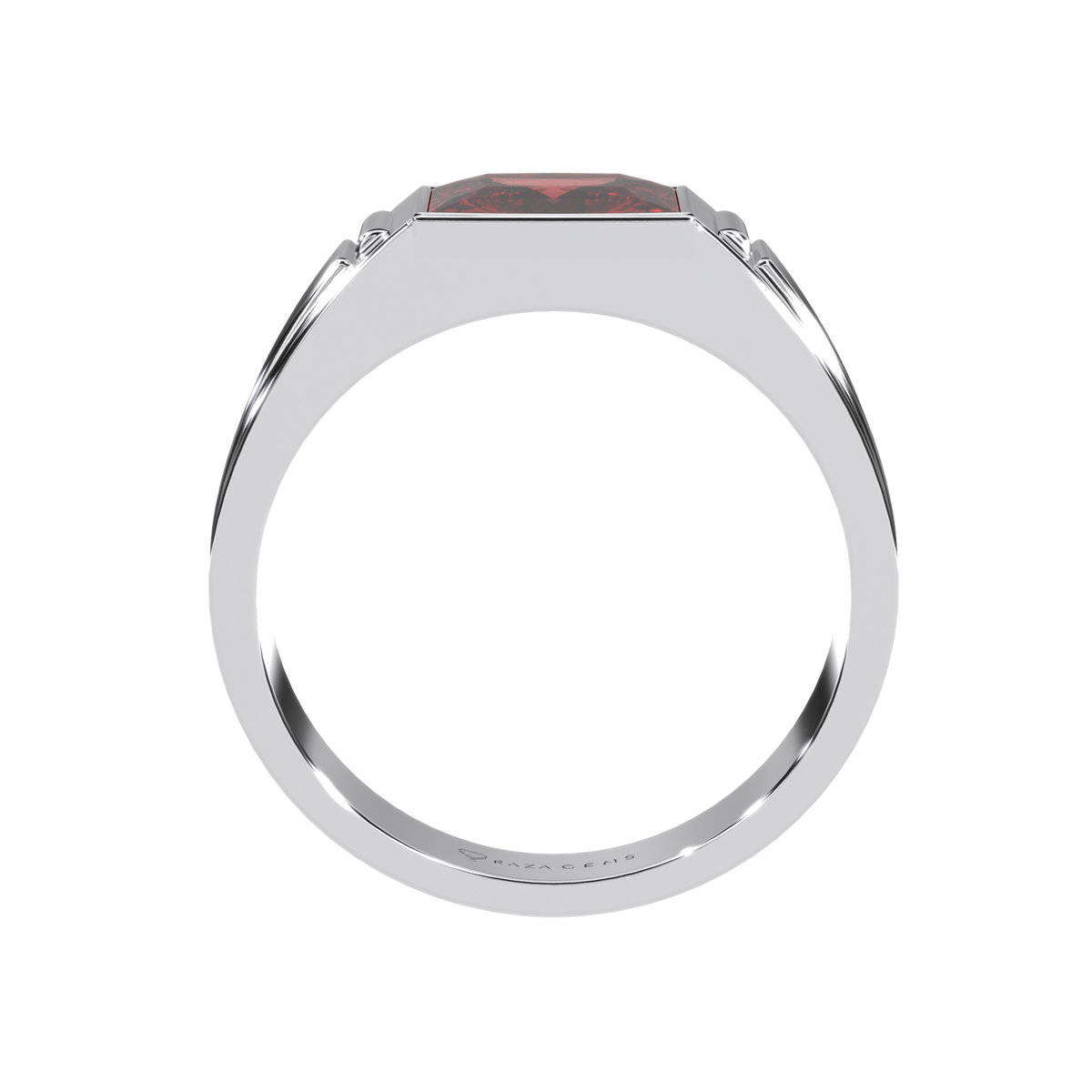 Hessonite HeerAd Ring Habib Silver