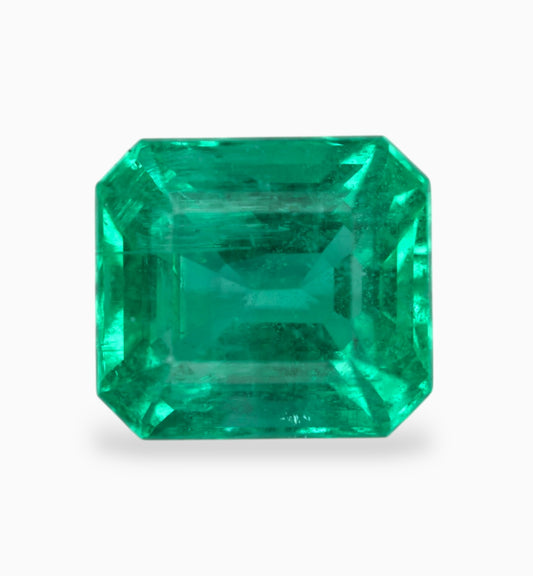 Natural Zambian Emerald Stone 3.75 Carats Size 9.55x8.56x6.43mm