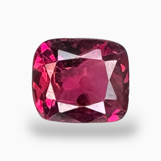 Buy Pink Sapphire Natural Stone Cushion Cut 1.54 Carats 6.77 × 5.92 × 3.83 mm