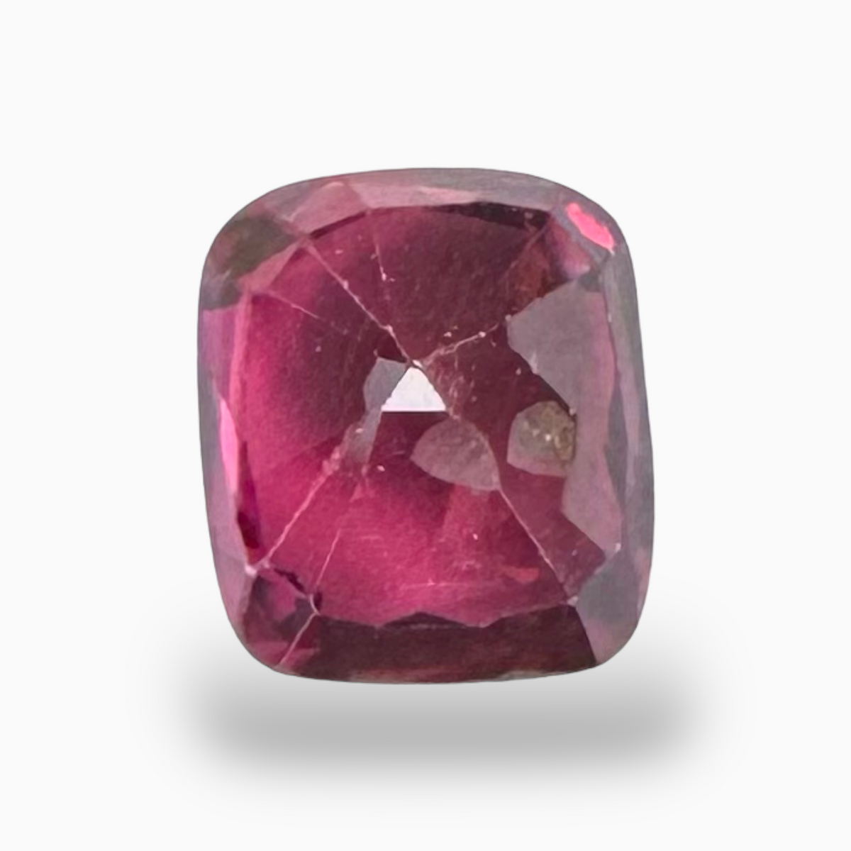 Buy Pink Sapphire Natural Stone Cushion Cut 1.54 Carats 6.77 × 5.92 × 3.83 mm