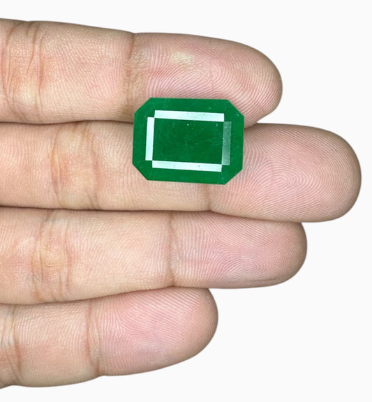 Natural Zambian Emerald Stone 15.64 Carats 18x13.7mm