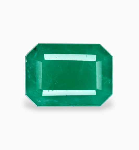 Natural Zambian Emerald Stone 10.6 Carats 16.1x11.7mm