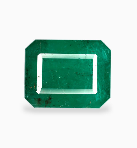 Natural Zambian Emerald Stone 18.58 Carats 17.3x13.8mm