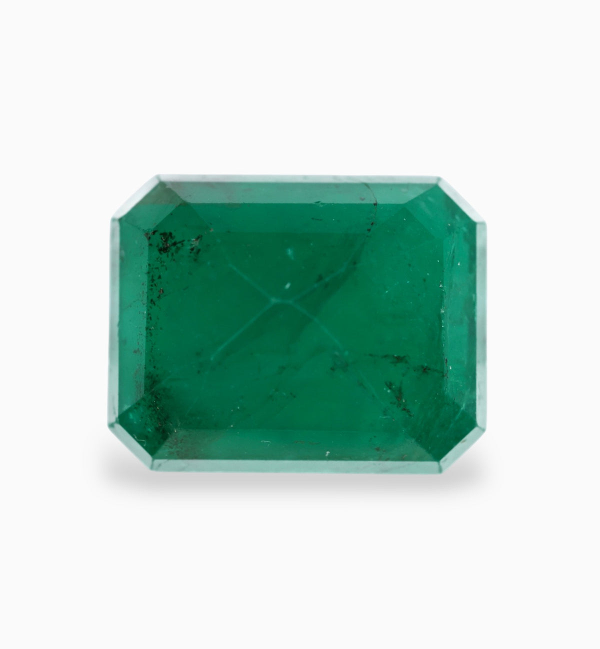 Natural Zambian Emerald Stone 18.58 Carats 17.3x13.8mm
