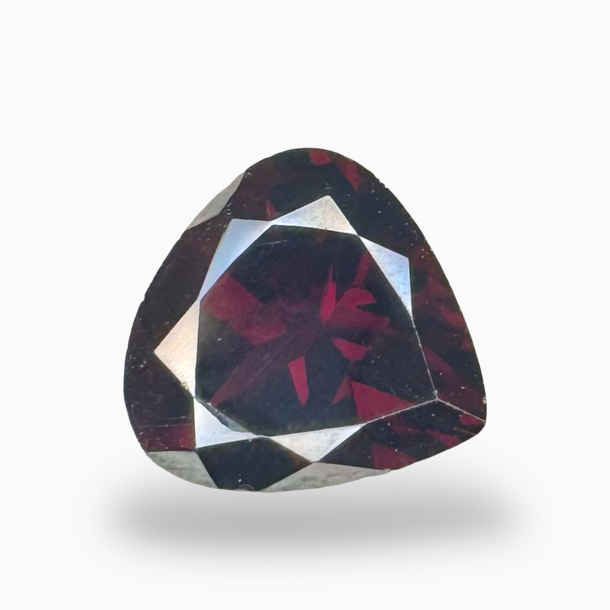 Natural Almandine Red Garnet 6.30 Carats Pear Shape (Pyrope) 12X12mm
