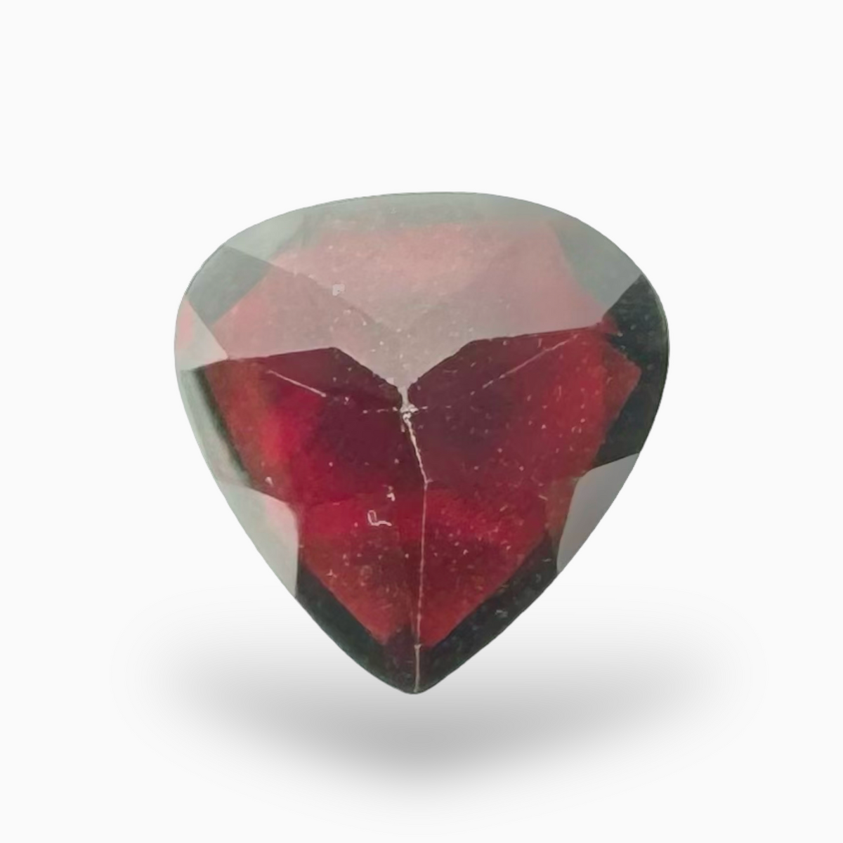 Natural Almandine Red Garnet 6.30 Carats Pear Shape (Pyrope) 12X12mm