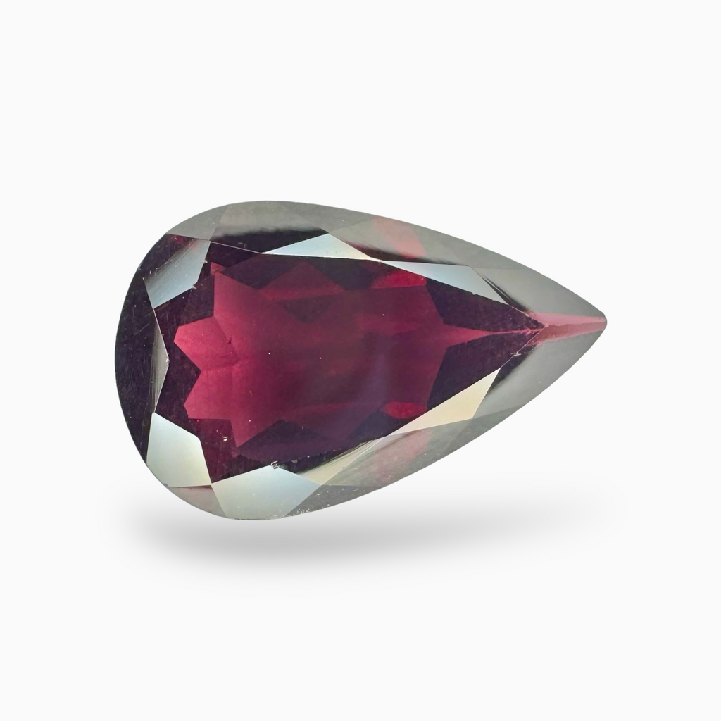 Almandine Red Garnet Natural 9.94 Carats Pear Shape (Pyrope) 18X12 mm