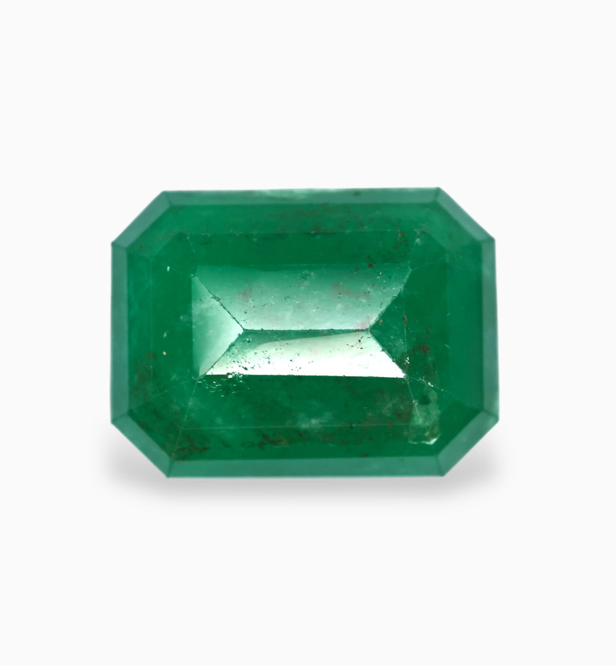 Natural Zambian Emerald Stone 11.70 Carats 16.2x12.3mm