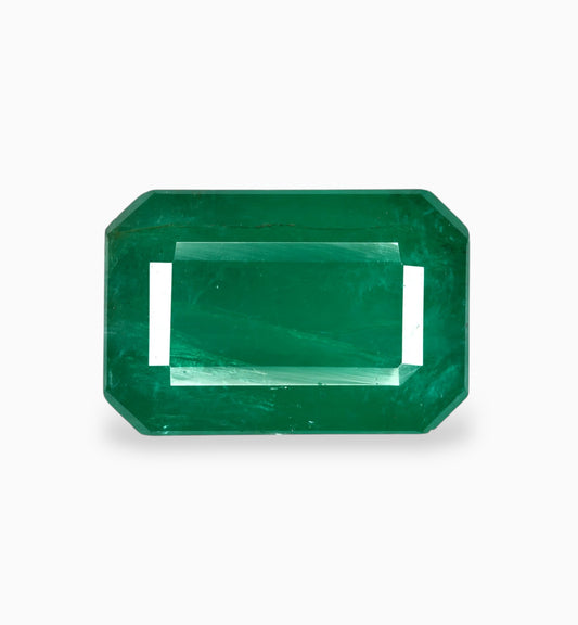 Natural Zambian Emerald Stone 12.30 Carats 17x11.5mm