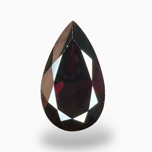 Red Almandine Garnet Natural 13.67 Carats Pear Shape (Pyrope) 20x11 mm