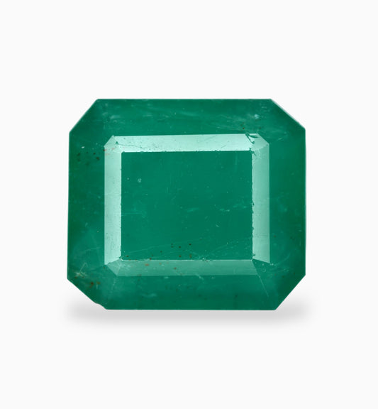 Natural Zambian Emerald Stone 6.02 Carats 11.8x10.4mm