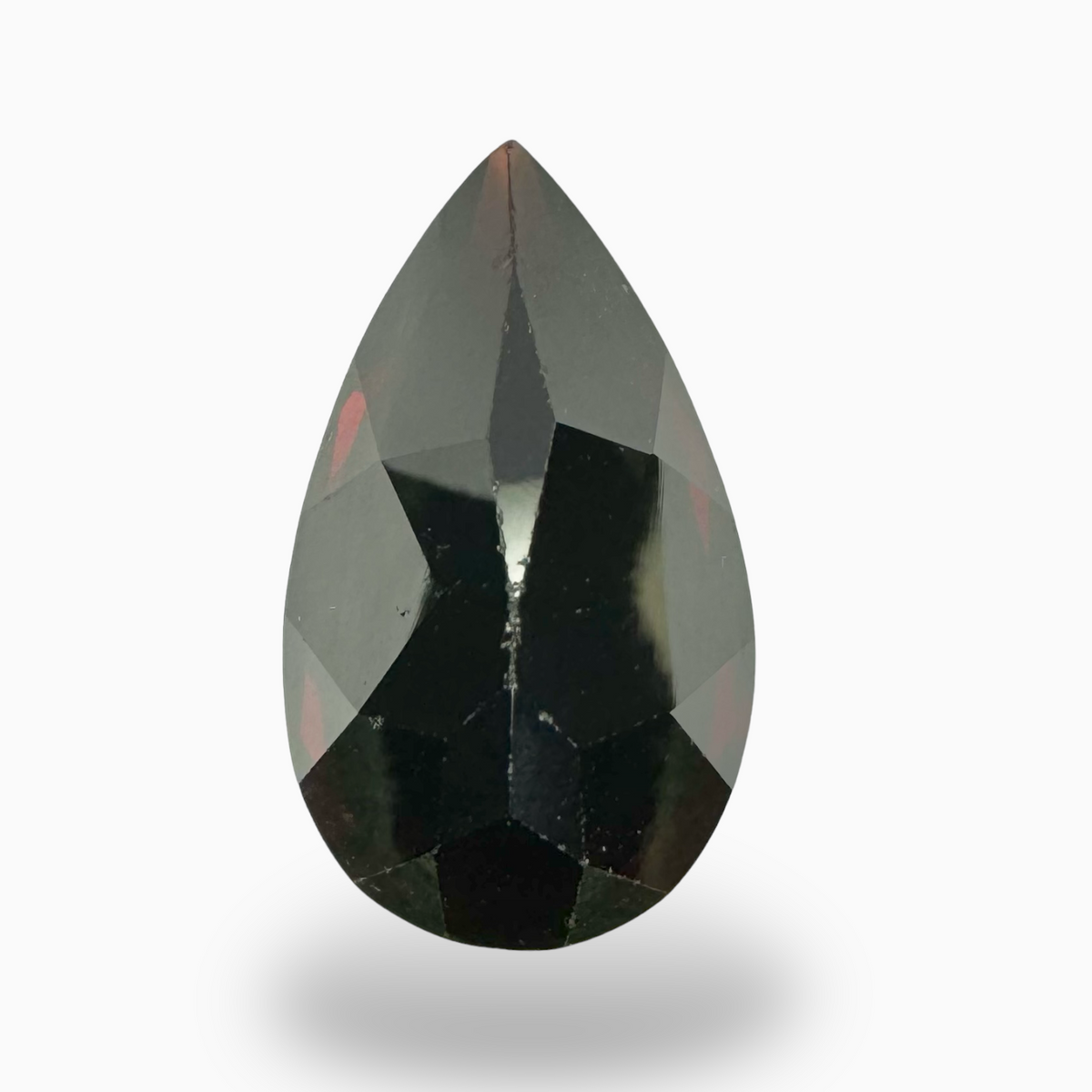 Red Almandine Garnet Natural 13.67 Carats Pear Shape (Pyrope) 20x11 mm