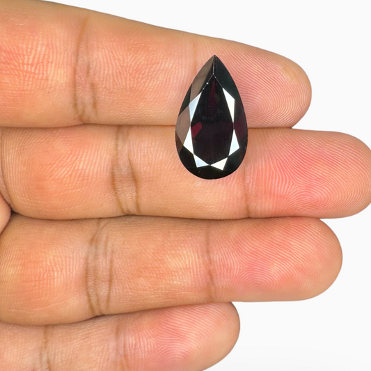 Red Almandine Garnet Natural 13.67 Carats Pear Shape (Pyrope) 20x11 mm