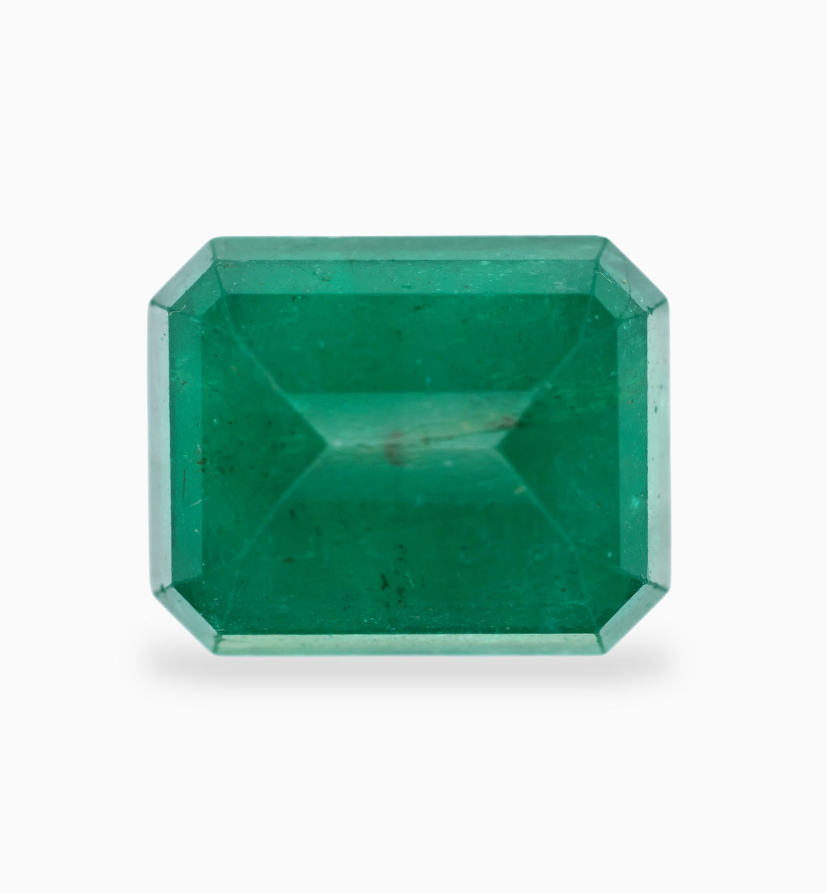 Natural Zambian Emerald Stone 9.53 Carats 13.5x11mm