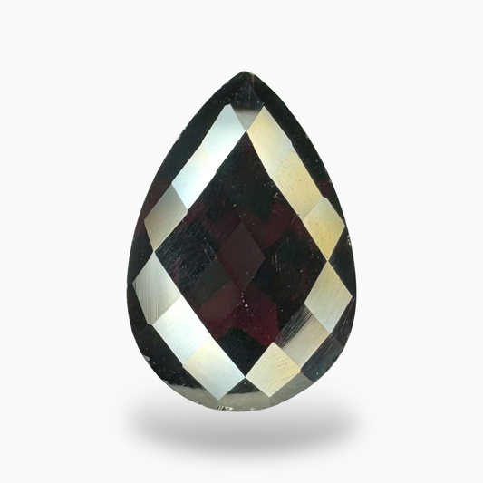 Natural Red Almandine Garnet (Pyrope) 12.30 Carats Pear Shape 18X12 mm