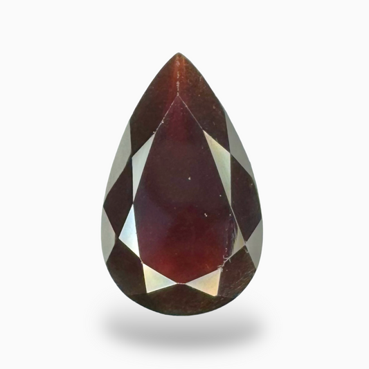 Natural Almandine Red Garnet Pear Shape (Pyrope) 11.51 Carats 18X15mm