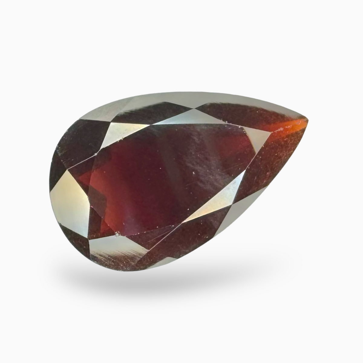 Natural Almandine Red Garnet Pear Shape (Pyrope) 11.51 Carats 18X15mm