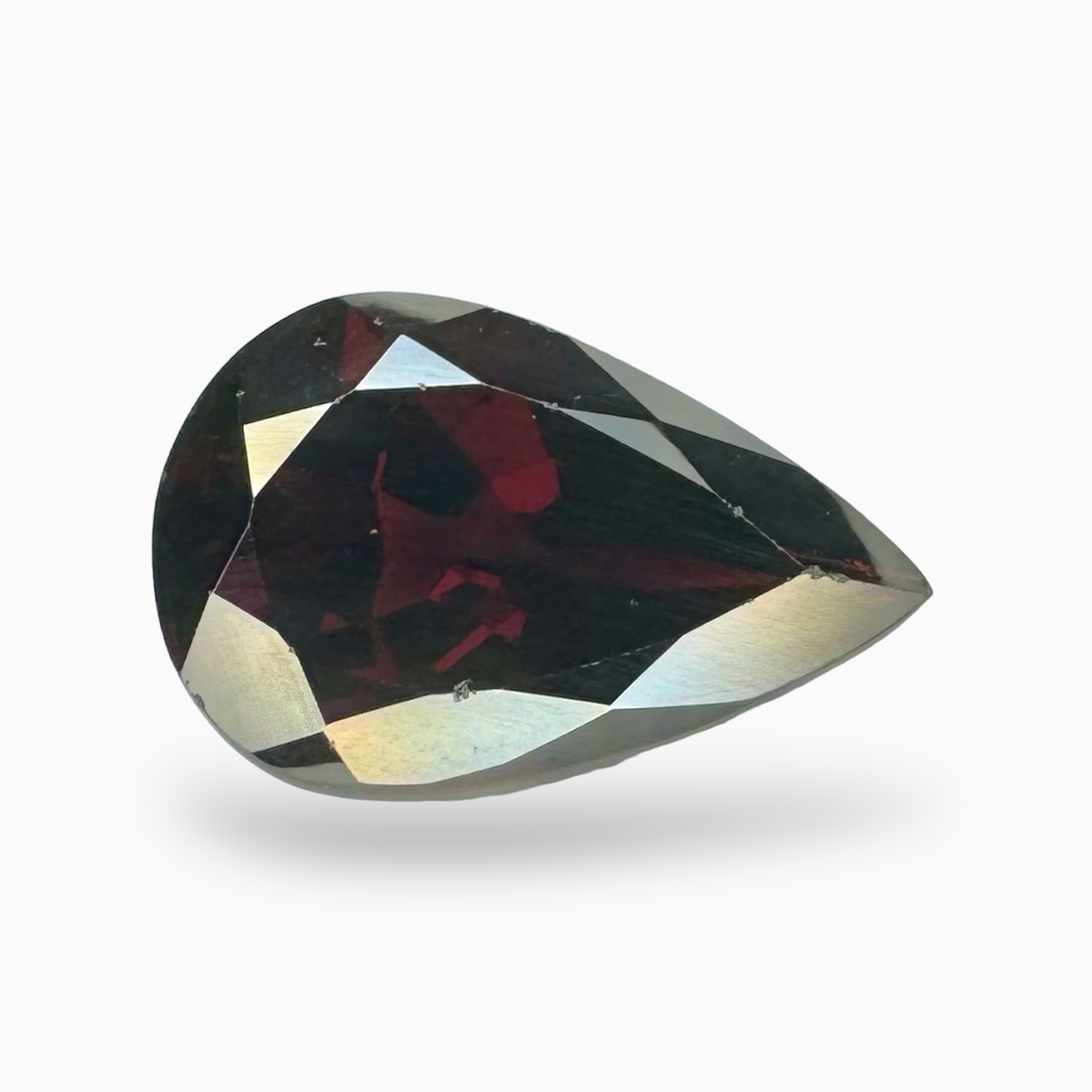 Natural Red Almandine Garnet Pear Shape (Pyrope) 10.20 Carats 17X10mm