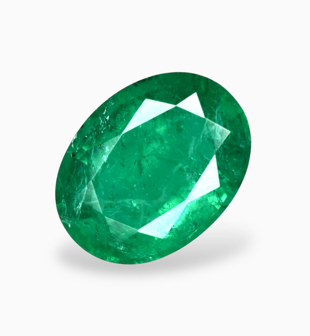 Natural Zambian Emerald Stone 4.99 Carats 13.4x10.2mm