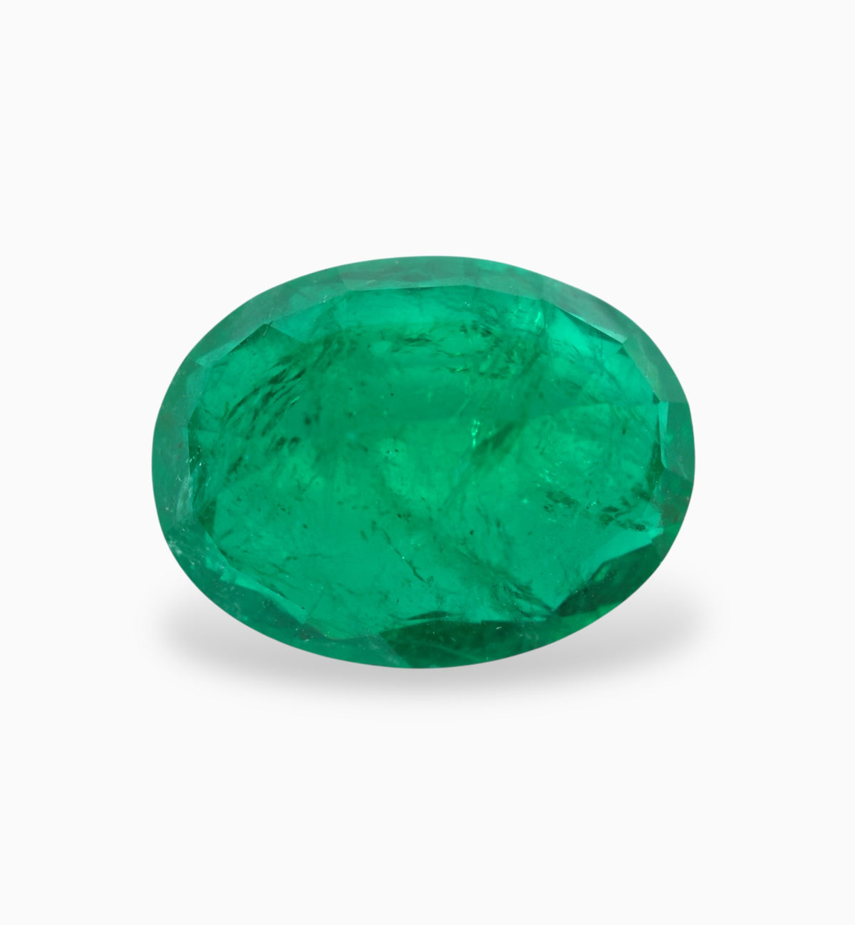 Natural Zambian Emerald Stone 4.99 Carats 13.4x10.2mm