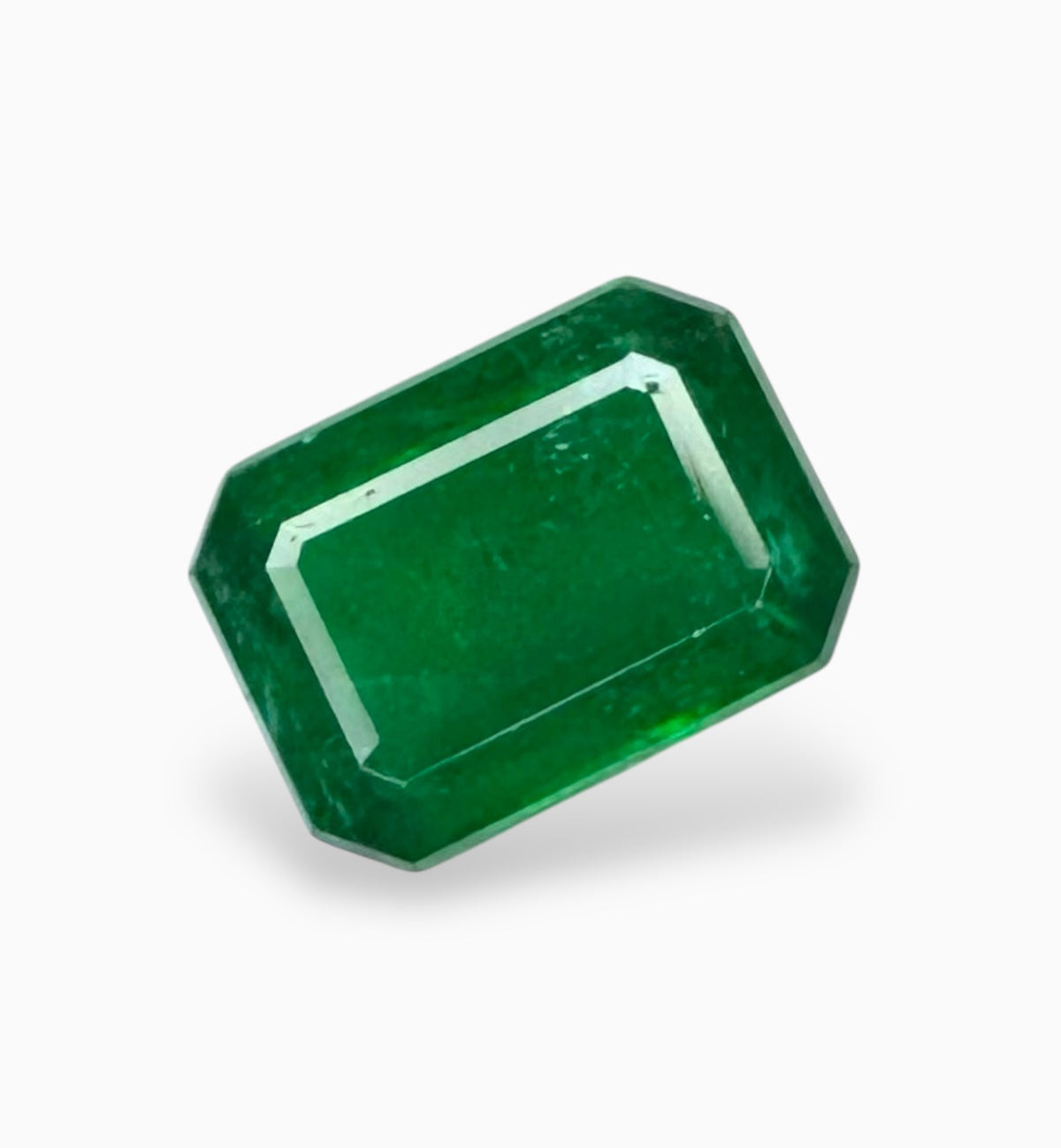 Natural Zambian Emerald Stone 3.58 Carats 11.3x8.3mm