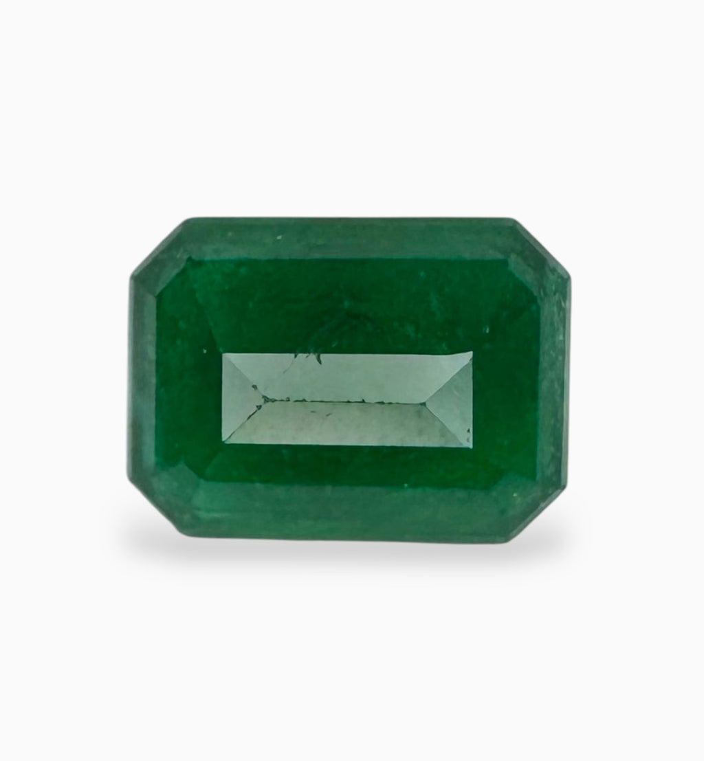 Natural Zambian Emerald Stone 3.58 Carats 11.3x8.3mm