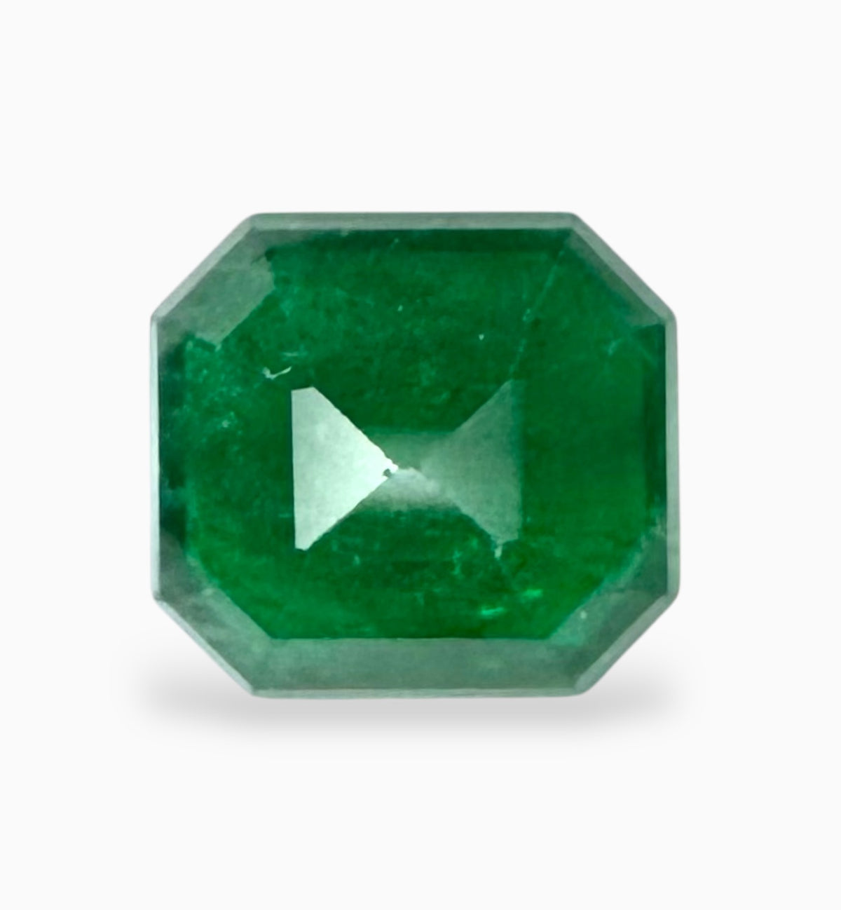 Natural Zambian Emerald Stone 4.89 Carats 11.3x10.3mm