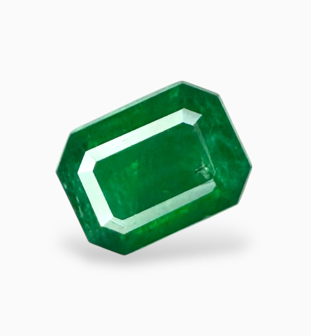 Natural Zambian Emerald Stone 5.44 Carats 12.6x9.5mm