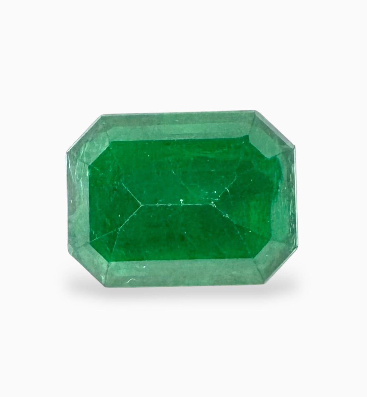 Natural Zambian Emerald Stone 5.44 Carats 12.6x9.5mm