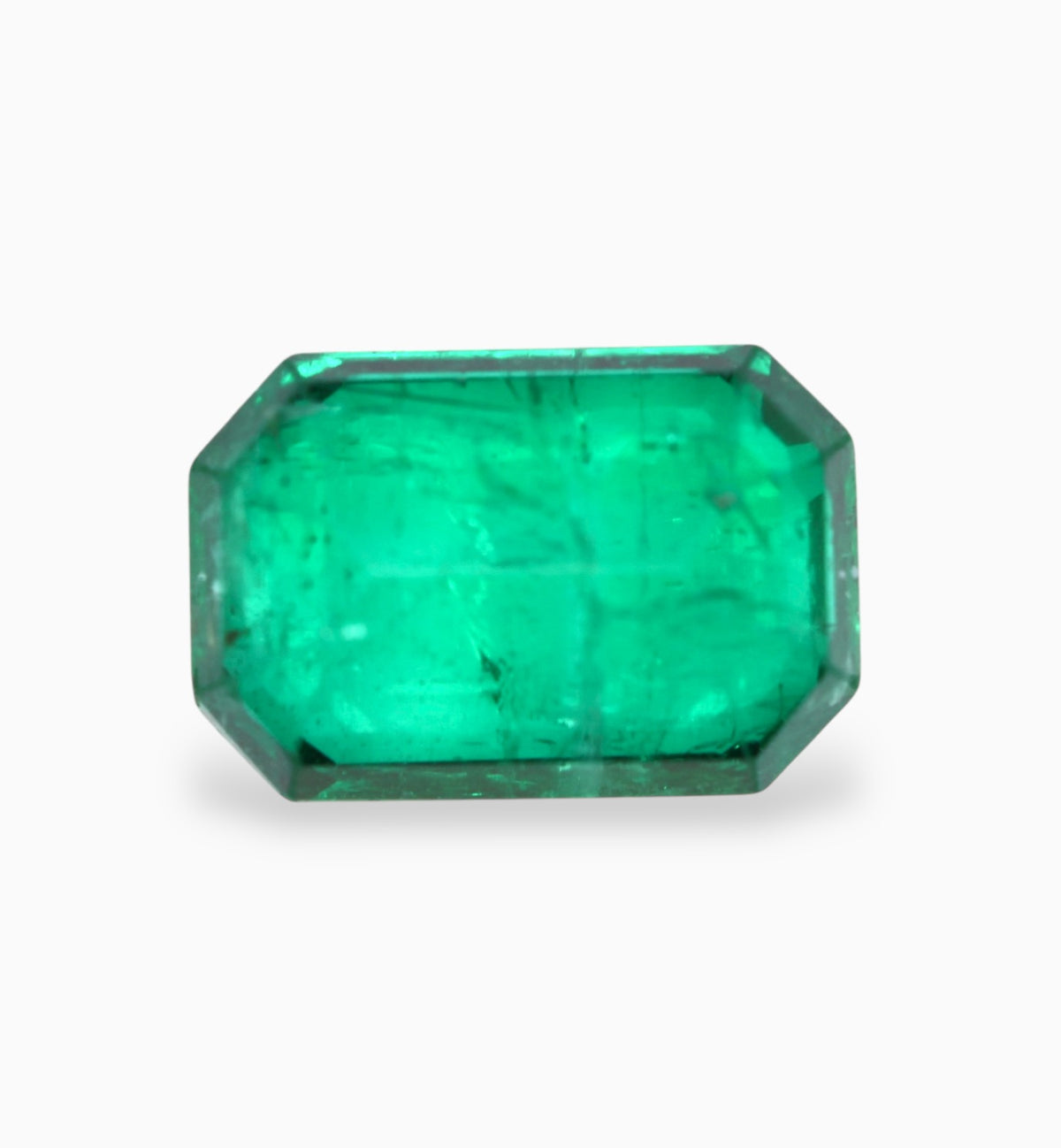 Natural Zambian Emerald Stone 3.04 Carats 10.7x7.2mm