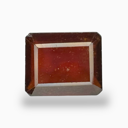 Natural Hessonite Garnet Emerald Cut 11.95 Carats ( 15X13mm )