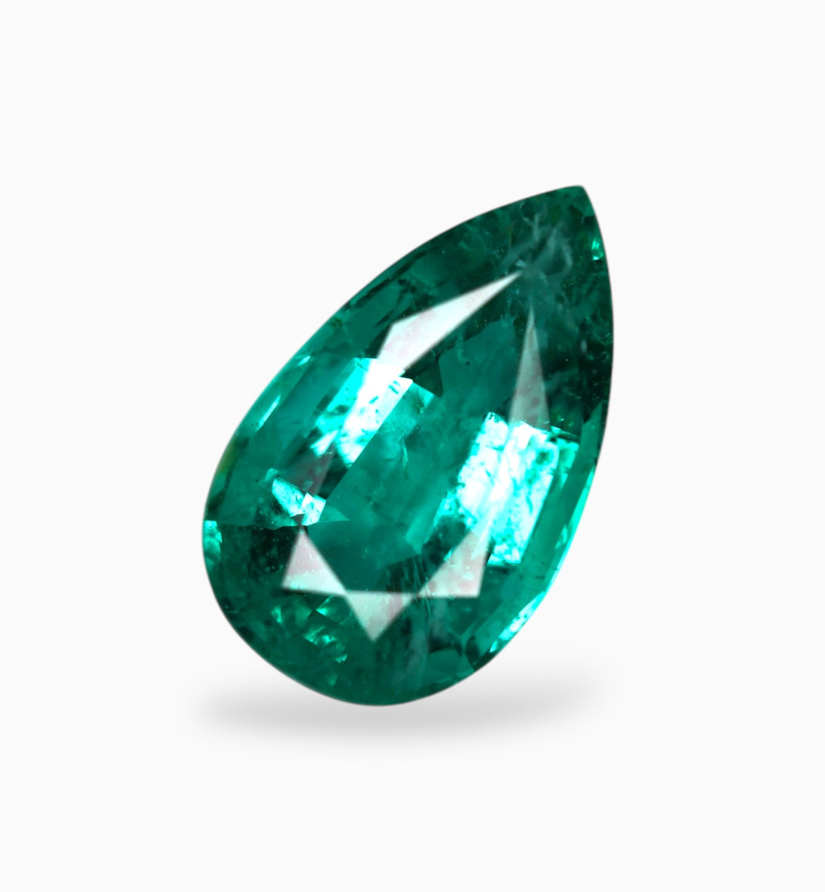 Natural Zambian Emerald Stone 4.29 Carats 14.1x8.5mm