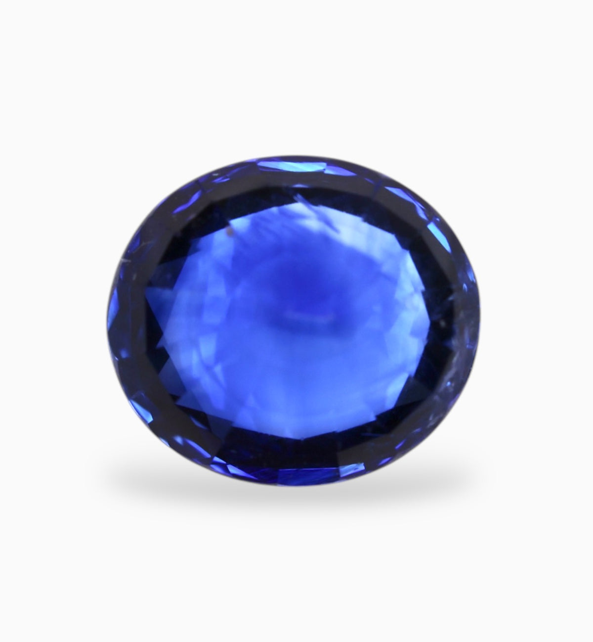 Natural Blue Sapphire Precious Stone 2.49 Carats 8.2x7.2mm
