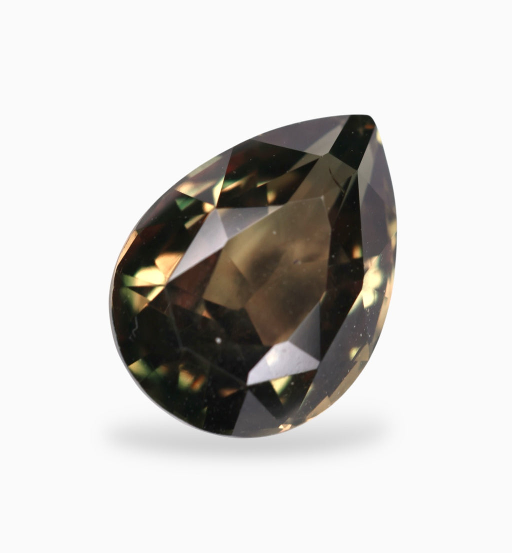 Natural Color change Sapphire Pear Shape 4.46 Carats Srilanka No Heat-IDL Certified