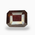 Dark Orange Hessonite Garnet Natural Emerald Cut 5.73 Carats ( 10X8mm )