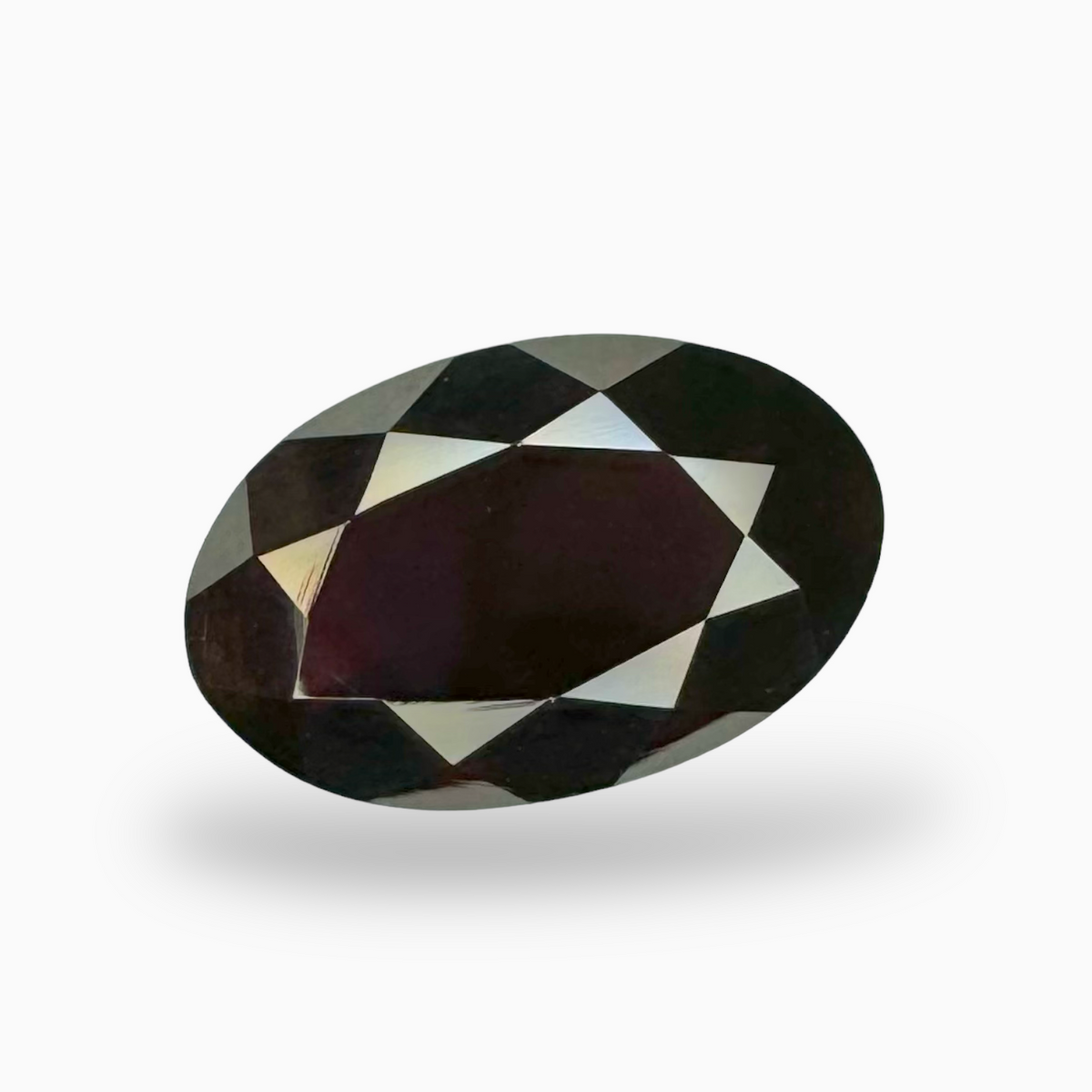 Natural Dark Red Almandine Garnet Oval Shape (Pyrope) 8.98 Carats 17.3X11mm