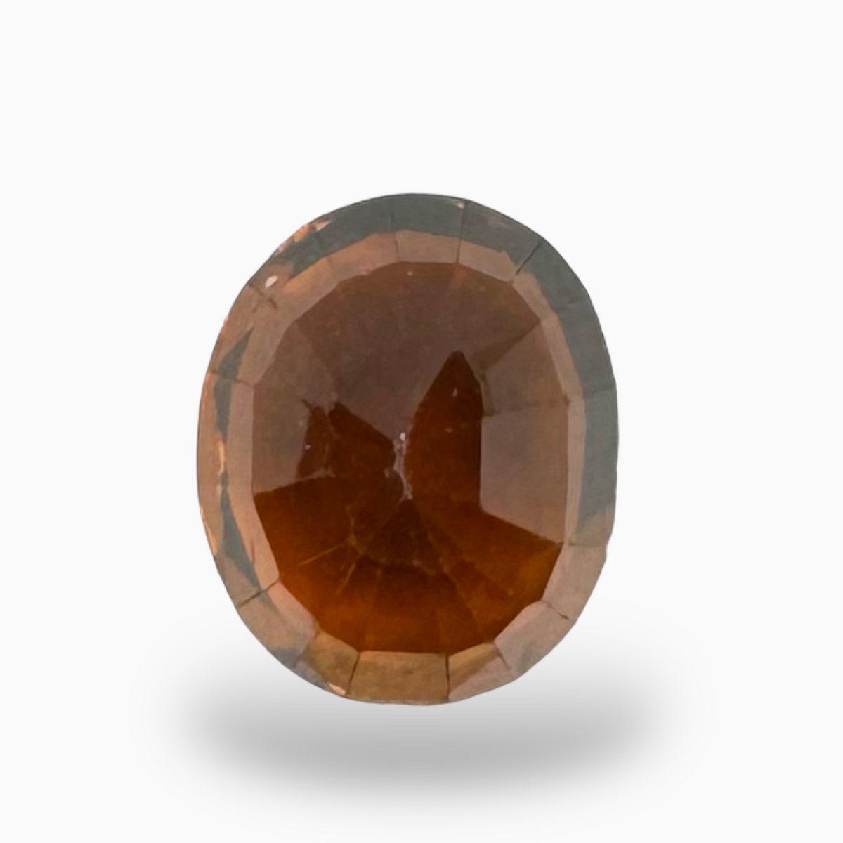 Natural Hessonite Garnet Orange 3.50 Carats Oval Shape 9.5X8mm (Gomed Stone)