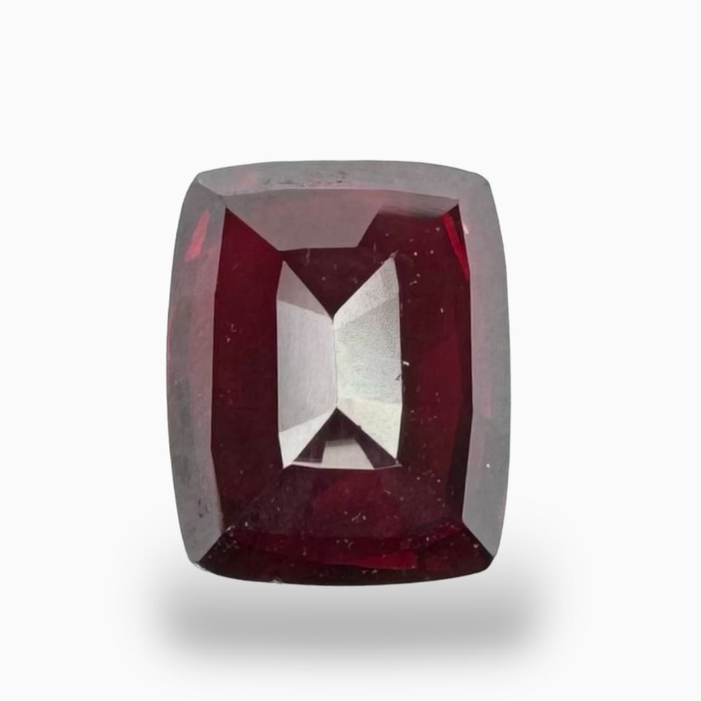 Natural Ruby Stone Cushion Shape 2.55 Carat (Unheated) From Mozambique-FGL Certified