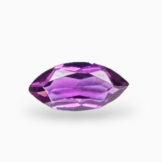 Natura Purplish Pink Color Rhodolite Garnet Marquise Shape 0.20 Carats 2.5X5 mm