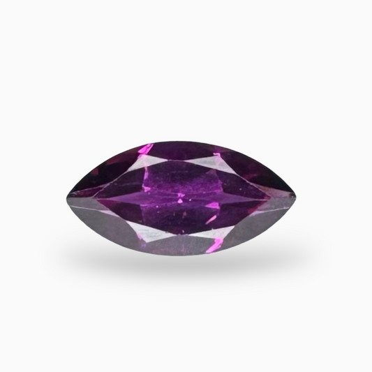 Natura Purplish Pink Color Rhodolite Garnet Marquise Shape 1.0 Carats 15X10 mm