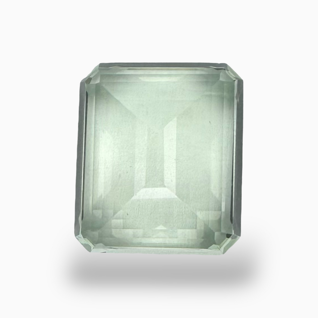 Natural Green Amethyst Stone Emerald Cut 9.30 Carats 14X12mm