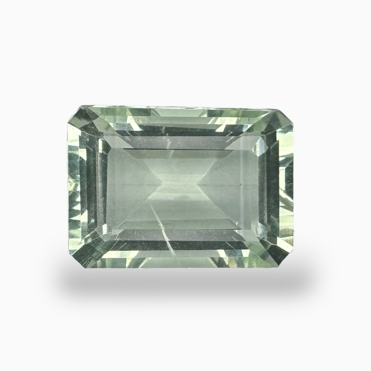 Natural Green Amethyst Stone Emerald Cut 6.42 Carats 14X10mm